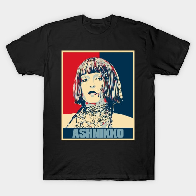 Ashniko Hope Poster Art T-Shirt by Odd Even